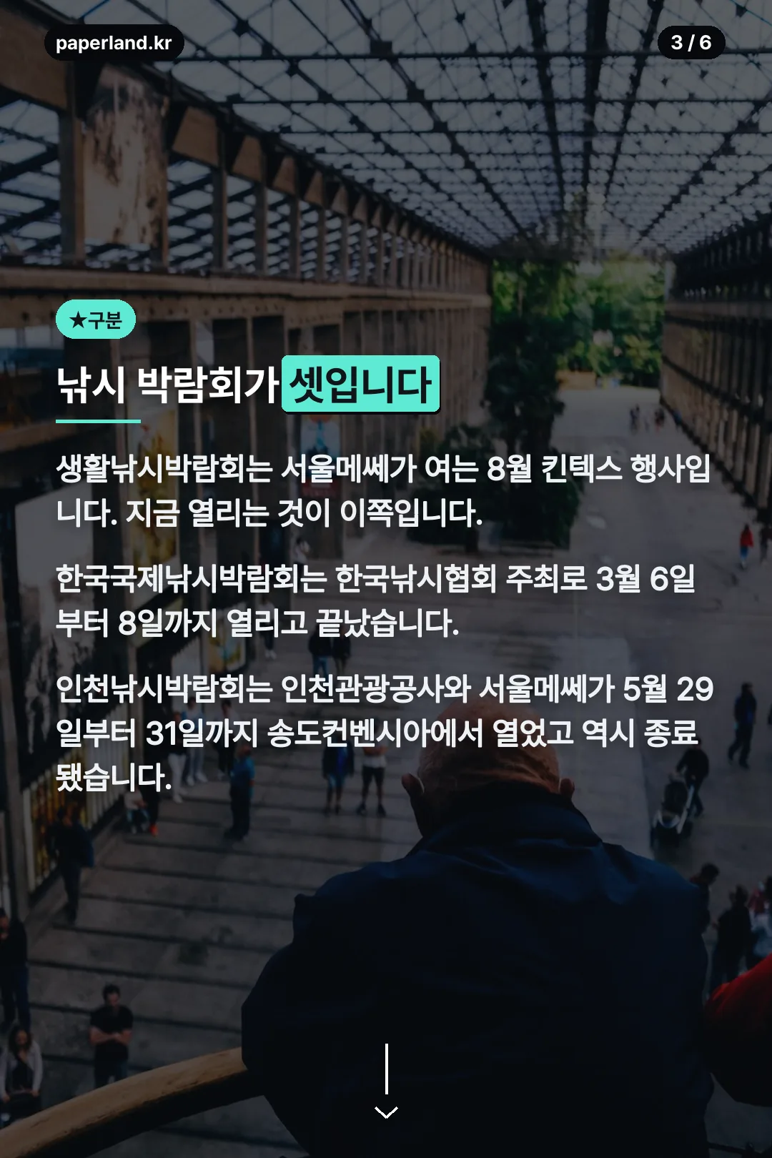 세 박람회 구분