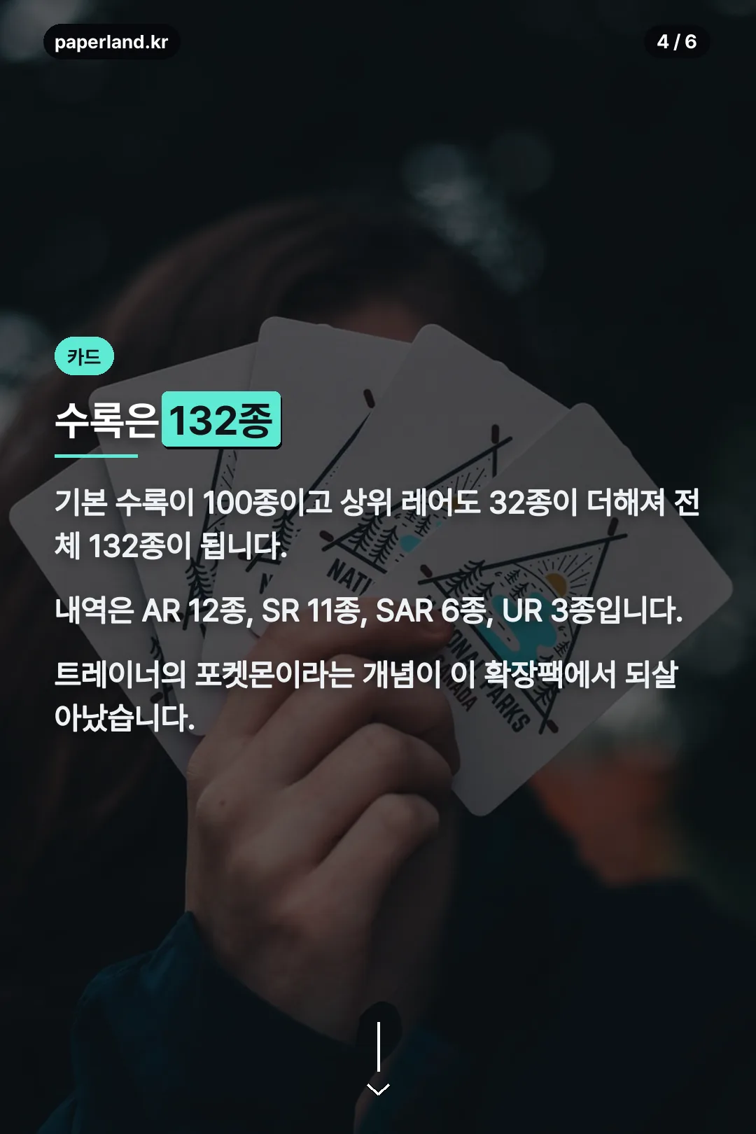 수록 카드 132종
