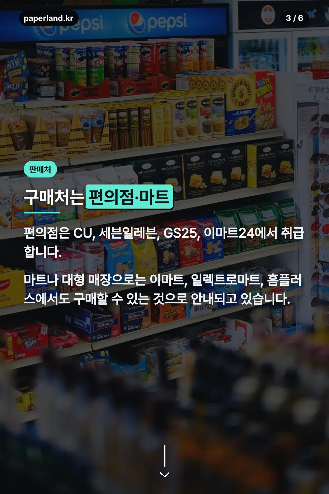편의점·마트 판매처